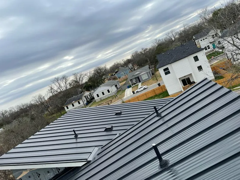 Standing seam metal roof panels with vents for Skylight Repair in Briarcliff Manor